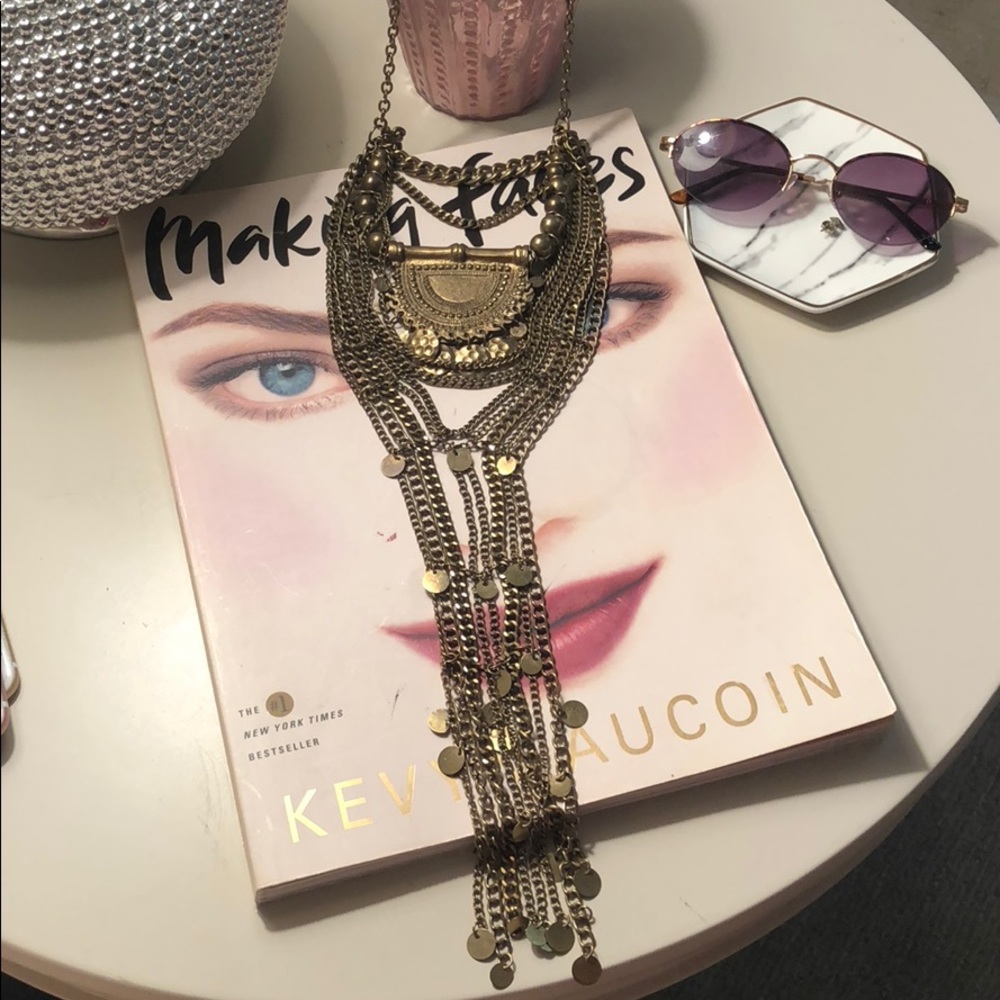 Gladiator statement necklace